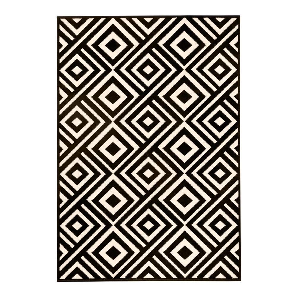 Hanse Home Čierno-biely koberec Zala Living Art, 140 × 200 cm, značky Hanse Home
