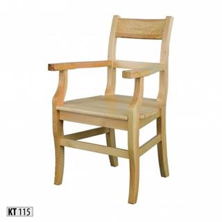 Drewmax Jedálenská stolička - masív KT115 / borovica