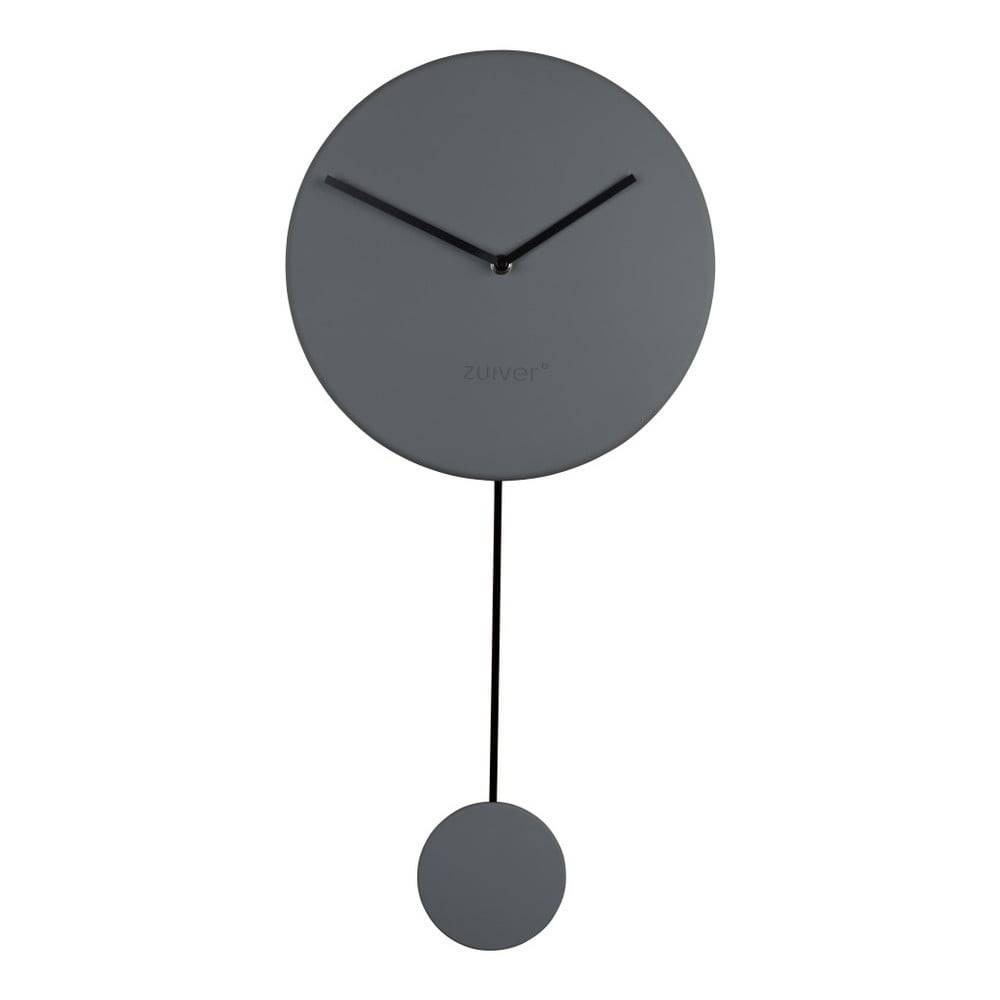 Zuiver Sivé nástenné hodiny  Minimal, značky Zuiver