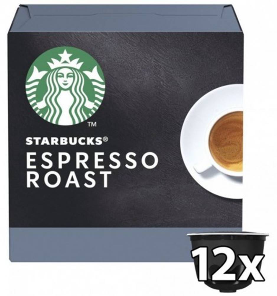 Krups Kapsule Nescafé Starbucks Dark Espresso, 12ks, značky Krups