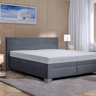 OKAY nábytok Čalúnená posteľ Windsor 200x200, vrátane matraca, pol. roštu, ÚP, značky OKAY nábytok
