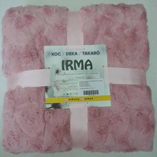 MERKURY MARKET Deka Irma 170X220 ružová, značky MERKURY MARKET