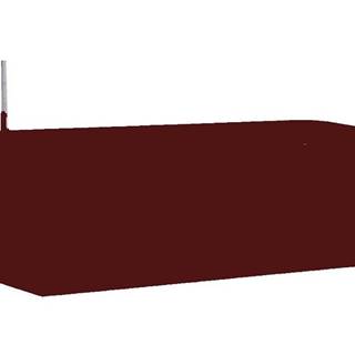 Samozavlažovací truhlík SIENA - hnedý 17x60 cm
