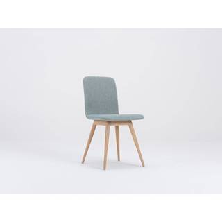 Gazzda Modrá jedálenská stolička s podnožou z dubového dreva  Ena, značky Gazzda