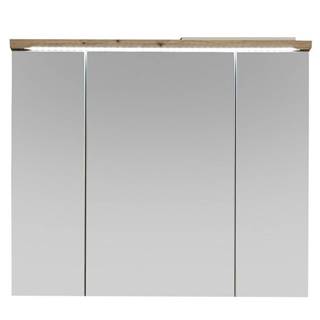 Sconto Zrkadlová skrinka POOL dub artisan, 80 cm, značky Sconto