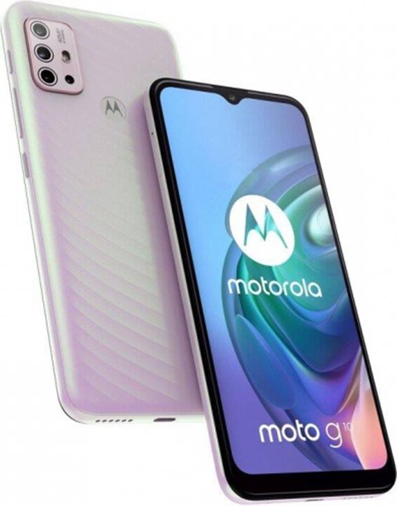 Motorola Mobilný telefón  Moto G10 4 GB/64 GB, strieborný, značky Motorola