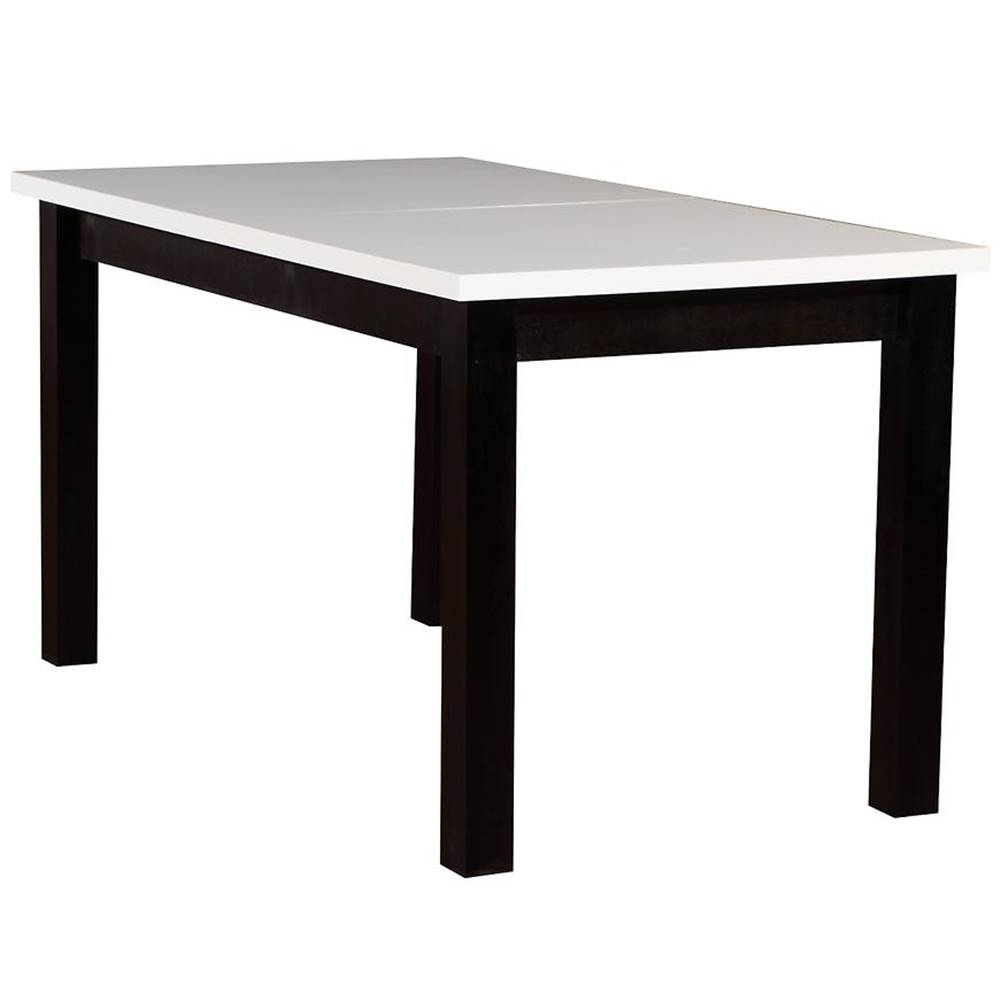 MERKURY MARKET Stôl ST28 140X80+40 biely/cierny, značky MERKURY MARKET