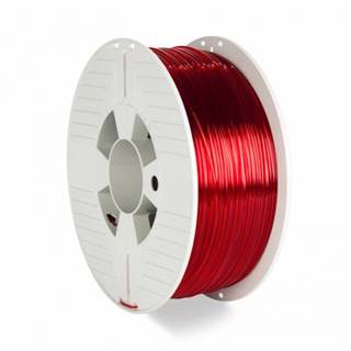 3D filament Verbatim, PET-G, 1,75 mm, 1000 g, 55054, transp. red