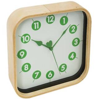 Hodiny Morning Wall Clock Green 23cmX23cm