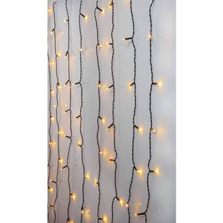 Vonkajšia svetelná LED reťaz Star Trading Curtain, dĺžka 1,3 m