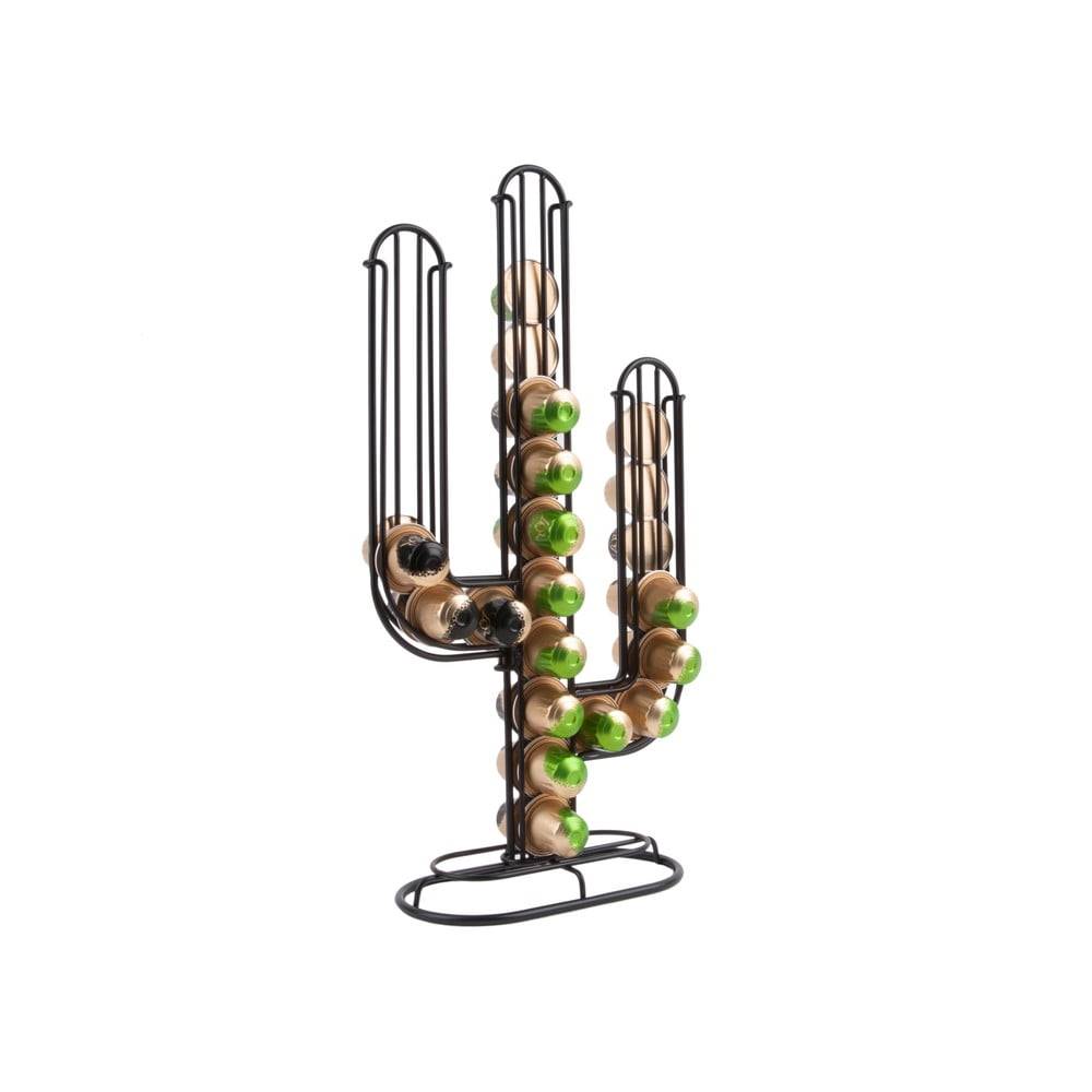 PT LIVING Čierny stojan na kávové kapsule  Cactus, značky PT LIVING