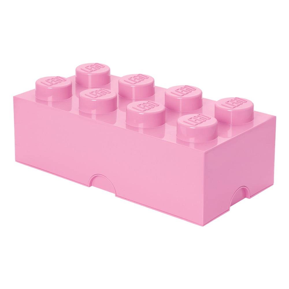 LEGO® Svetloružový úložný box , značky LEGO®
