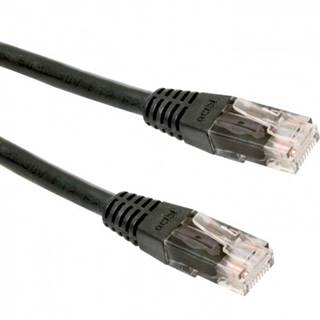 Patch kábel CABLEXPERT c5e UTP, 2 m, čierny