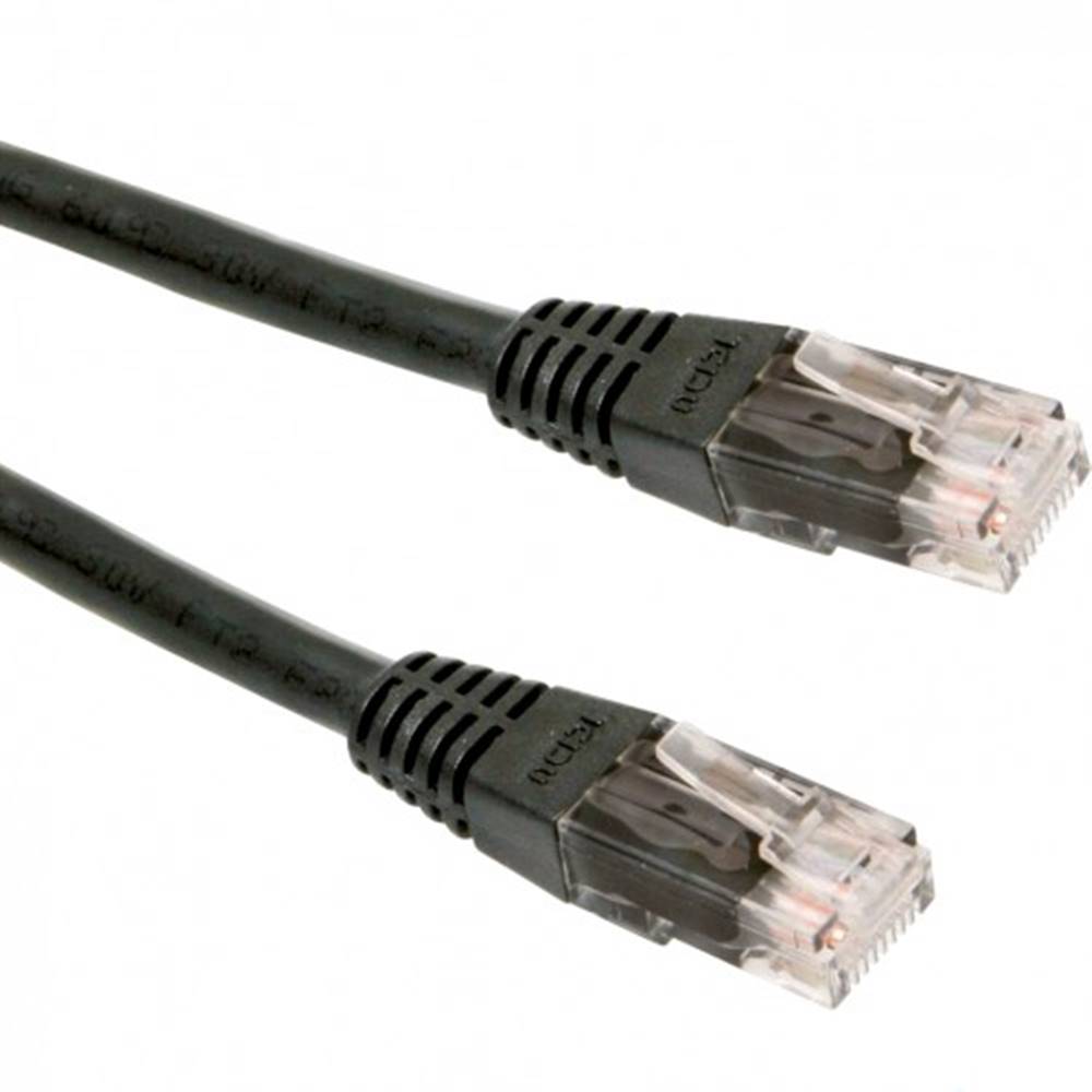 Cablexpert Patch kábel CABLEXPERT c5e UTP, 3 m, čierny, značky Cablexpert