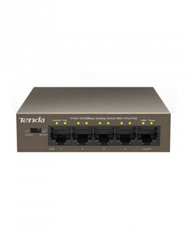 Switch Tenda TEF1105P-4-63W, PoE, 5-port