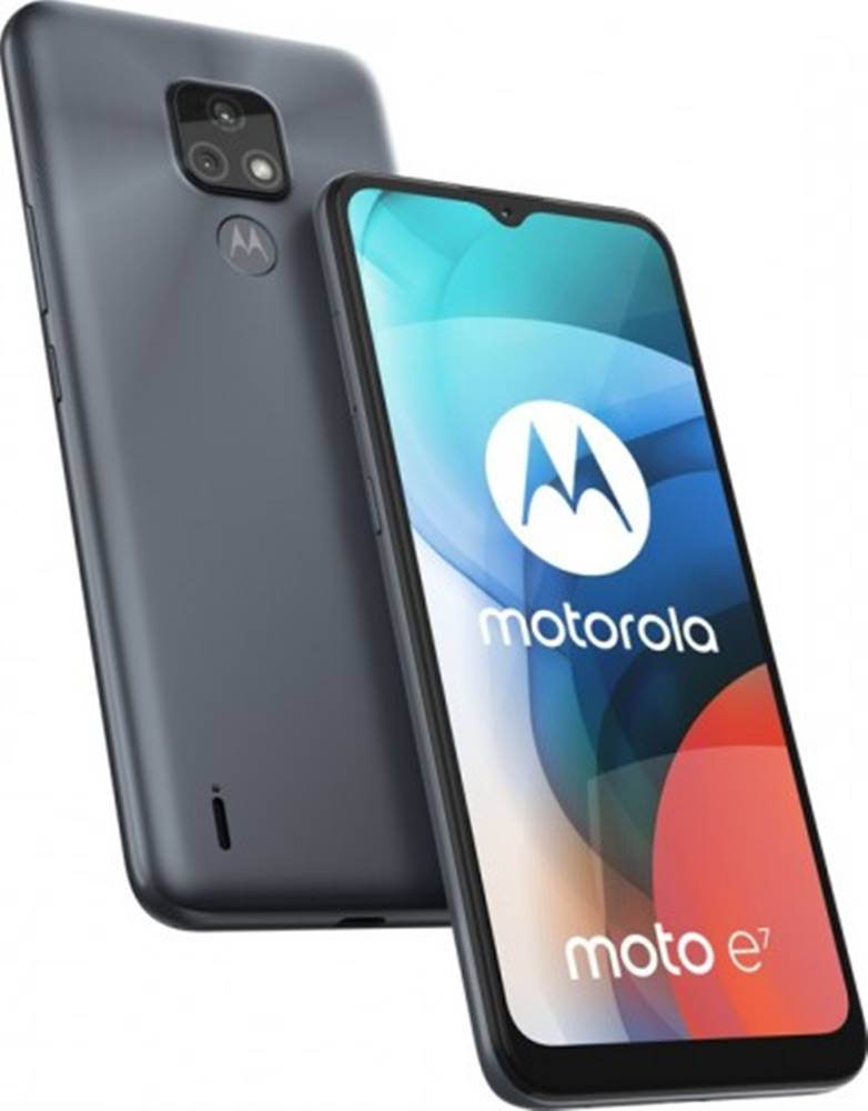 Motorola Mobilný telefón  Moto E7 2 GB/32 GB, šedý, značky Motorola