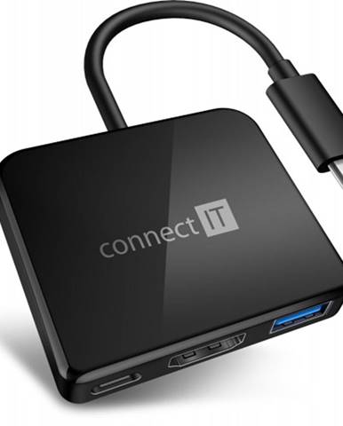 Connect IT USB-C hub, 3v1