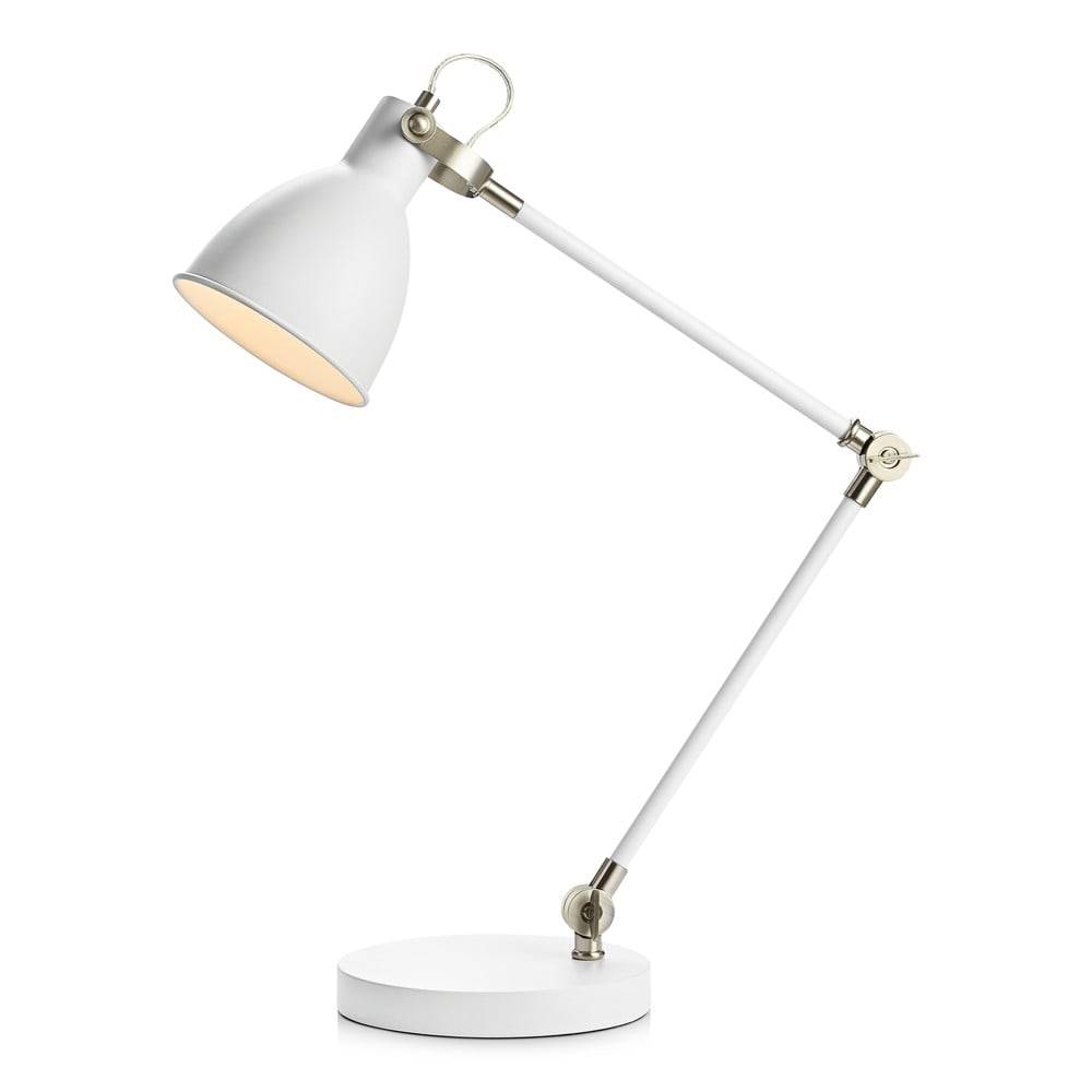 Markslöjd Biela stolová lampa  HoTable White, značky Markslöjd