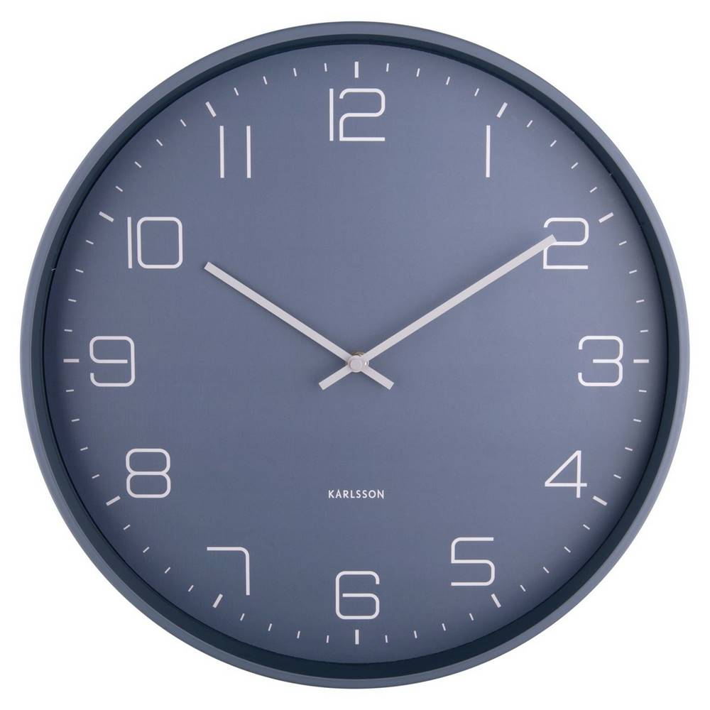 Karlsson  5751BL dizajnové nástenné hodiny, pr. 40 cm, značky Karlsson