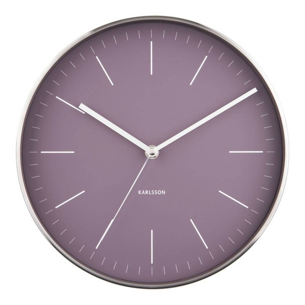 Karlsson  5732PU dizajnové nástenné hodiny, pr. 28 cm, značky Karlsson