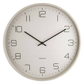 Karlsson  5751WG dizajnové nástenné hodiny, pr. 40 cm, značky Karlsson