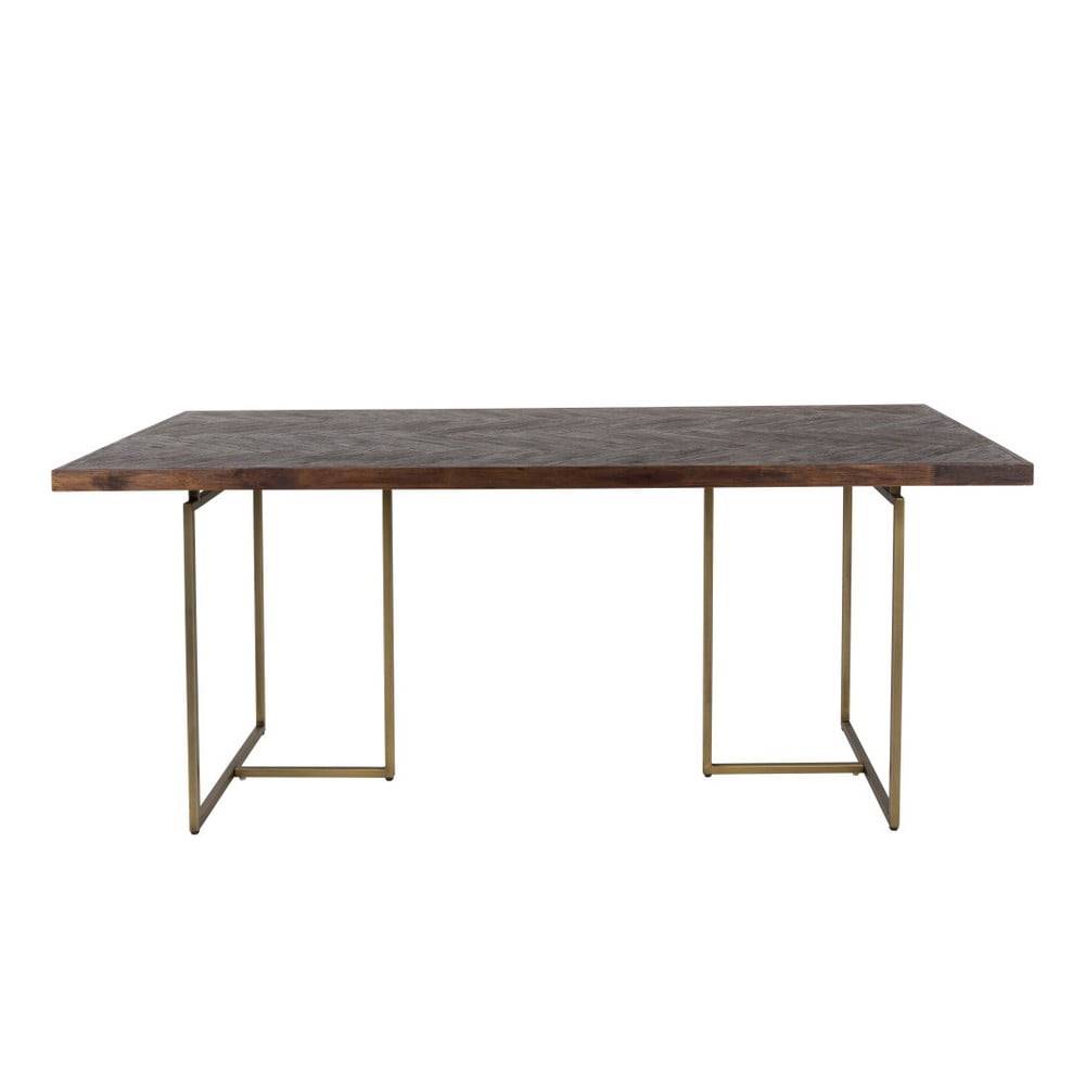 Dutchbone Jedálenský stôl s oceľovou konštrukciou  Class, 220 x 90 cm, značky Dutchbone