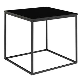 Čierny odkladací stolík HoNordic Vita, 45 x 45 cm