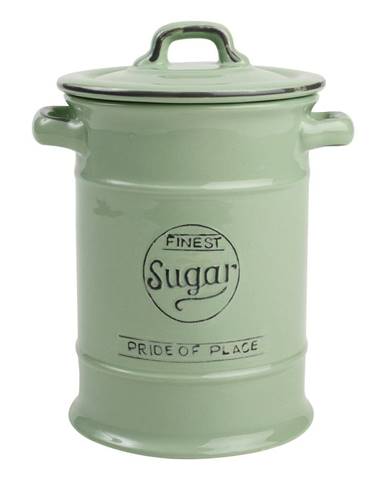 Zelená keramická dóza na cukor T&G Woodware Pride of Place, 1,25 l