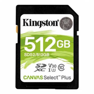 SDXC karta Kingston Canvas Select Plus 512GB