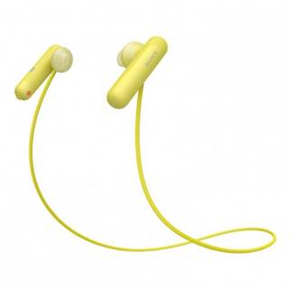 Športové slúchadlá Sony WI-SP500Y, žlté