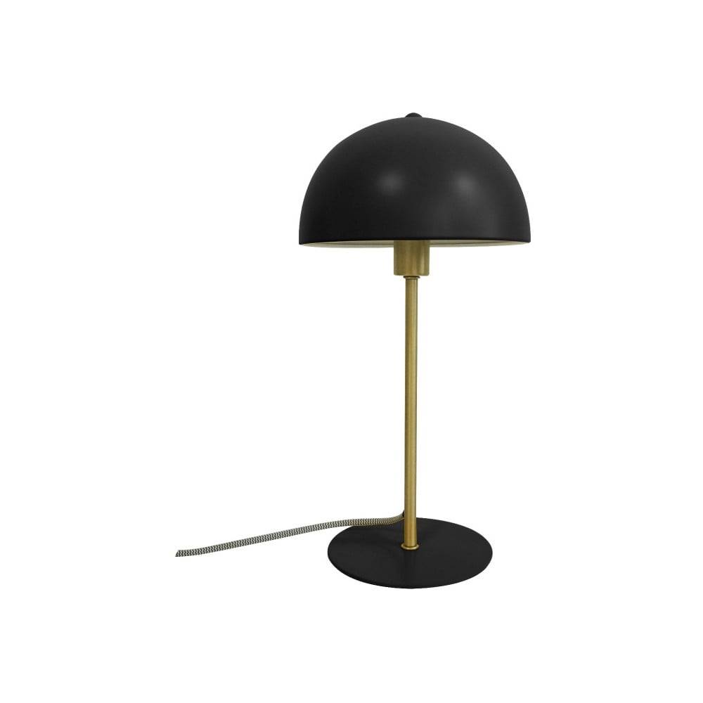 Leitmotiv Čierna stolová lampa  Bonnet, značky Leitmotiv