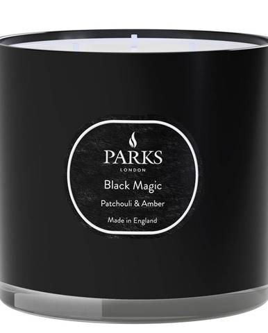 Sviečka s vôňou pačuli a jantáru Parks Candles London Black Magic, doba horenia 56 h