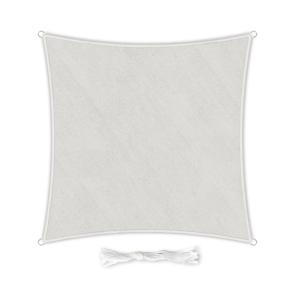 Blumfeldt  Štvorcová slnečná clona, 4 × 4 m, polyester, priedušná, značky Blumfeldt