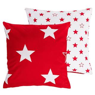4Home 4home Obliečka na vankúšik Stars red, 40 x 40 cm, značky 4Home