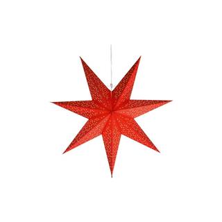 Star Trading Červená svetelná dekorácia  Dot, ⌀ 54 cm, značky Star Trading