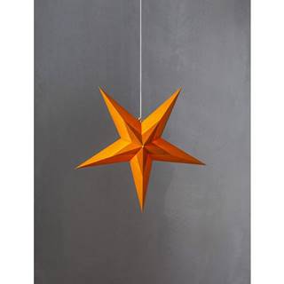 Star Trading Oranžová vianočná svetelná dekorácia  Diva, ø 60 cm, značky Star Trading