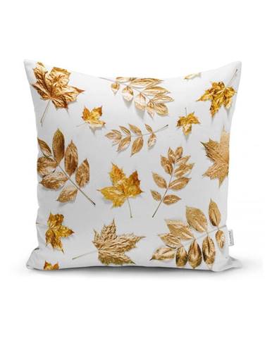 Obliečka na vankúš Minimalist Cushion Covers Golden Leaf, 42 x 42 cm