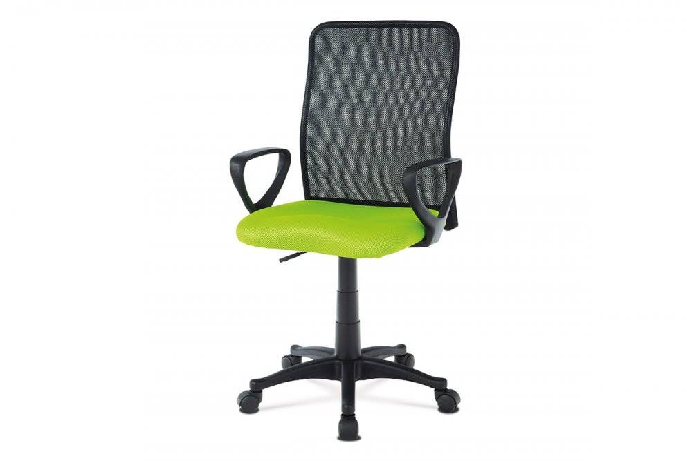 AUTRONIC  KA-B047 GRN kancelárska stolička, látka MESH zelená / čierna, značky AUTRONIC
