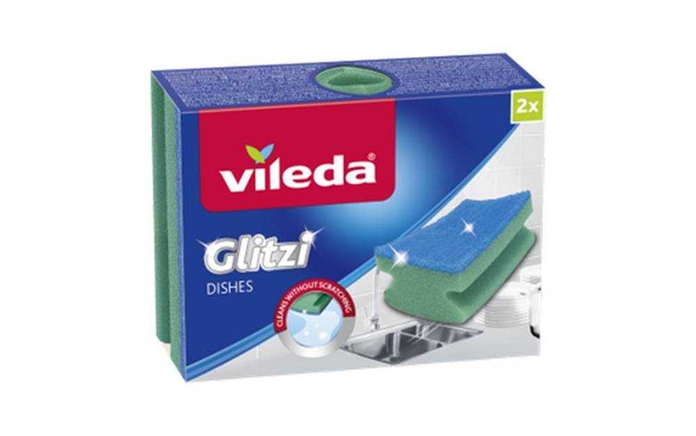 Vileda VILEDA GLITZI PLUS SPONGIA 3KS, značky Vileda