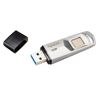 APACER Apacer USB flash disk, USB 3.0, 32GB, AH651, strieborný, AP32GAH651S-1, s odtlačkom prsta, značky APACER