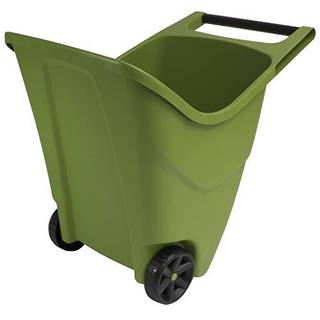 Vozík & Go II, zelený, na záhradný odpad