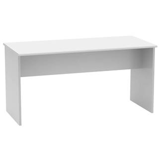 Kondela KONDELA Kancelársky stôl, obojstranný, biela, JOHAN 2 NEW 08, značky Kondela