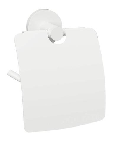 Držiak toaletného papiera Bemeta White s krytombiela