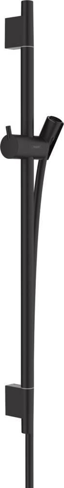Hansgrohe Sprchová tyč  Unica S so sprchovou hadicou matná čierna, značky Hansgrohe