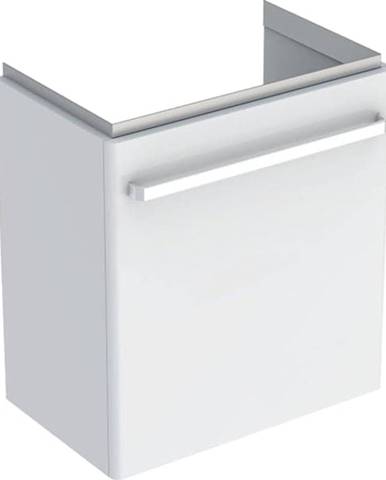 Kúpeľňová skrinka pod umývadlo Geberit Selnova 55x60,4x36,7 cm biela