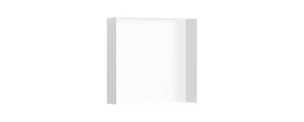 Hansgrohe Polička  XtraStoris Minimalistic bez orámovania vo farbe matná biela, značky Hansgrohe