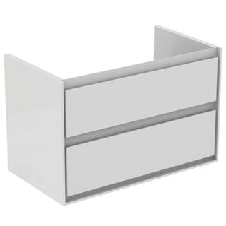 Ideal Standard Kúpeľňová skrinka pod umývadlo  Connect Air 80x44x51,7 cm v kombinácii svetlé drevo / svetlá hnedá mat E0819UK, značky Ideal Standard