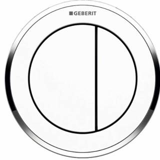 Geberit Ovládacie tlačidlo  oddálené pneum.ovl. Typ10, leskCR, bílá, značky Geberit