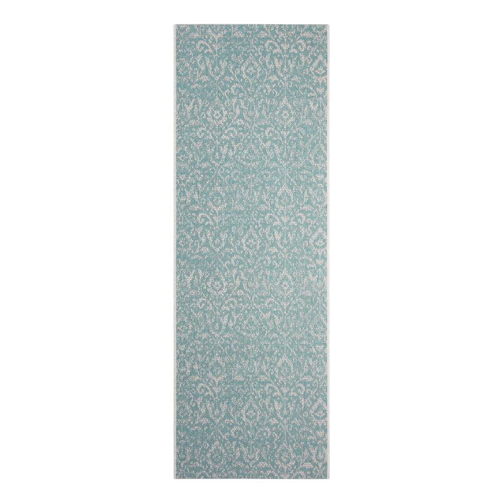 NORTHRUGS Tyrkysovo-béžový vonkajší koberec  Hatta, 70 x 200 cm, značky NORTHRUGS