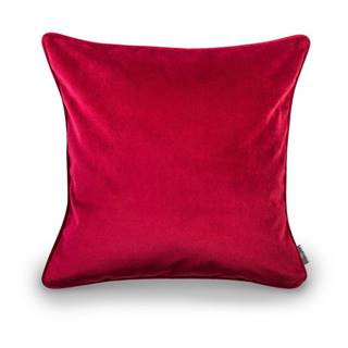 Červená obliečka na vankúš WeLoveBeds Mystic Burgundy, 50 × 50 cm